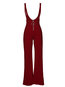Ankle Length Loose Date Night Zipper Cotton Pants (Style V102184)