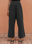 Ankle Length Loose Date Night Polyester Plain Pants (Style V102193)