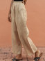 Ankle Length Loose Date Night Polyester Plain Pants (Style V102193)