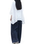 Ankle Length Loose Elegant Pockets Plain Pants (Style V102195)