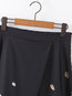 Ankle Length Loose Elegant Pattern Polyester Pants (Style V102217)
