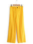 Ankle Length Loose Office Polyester Plain Pants (Style V102218)