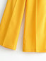 Ankle Length Loose Office Polyester Plain Pants (Style V102218)
