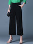 Ankle Length Loose Office Beaded Polyester Pants (Style V102249)