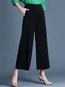 Ankle Length Loose Office Beaded Polyester Pants (Style V102249)