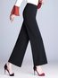 Ankle Length Elegant Belt Polyester Plain Pants (Style V102263)