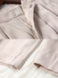Ankle Length Loose Elegant Belt Polyester Pants (Style V102275)