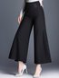 Ankle Length Loose Lace Polyester Plain Pants (Style V102297)
