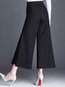 Ankle Length Loose Lace Polyester Plain Pants (Style V102297)