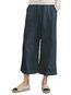 Maxi Loose Elegant Pockets Linen Pants (Style V102307)