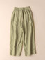 Ankle Length Loose Slow Life Button Cotton Pants (Style V102310)