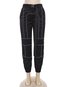 Ankle Length Fashion Patchwork Polyester Plain Pants (Style V102339)