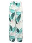 Loose Elegant Pattern Polyester Plants Pants (Style V102366)