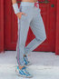 Maxi Slim Strappy Cotton Plain Pants (Style V102409)