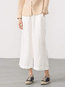 Maxi Loose Slow Life Linen Plain Pants (Style V102411)