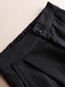 Ankle Length Loose Button Linen Plain Pants (Style V102422)