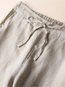 Maxi Loose Slow Life Strappy Plain Pants (Style V102426)
