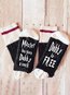 Fashion Letter Cotton Socks (Style V102466)