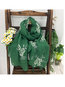 Travel Floral Polyester Shawl (Style V102570)