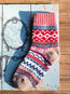 Fashion Geometric Polyester Socks (Style V102607)