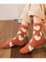 Fashion Print Polyester Socks (Style V102611)
