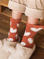 Fashion Print Polyester Socks (Style V102611)