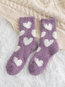 Fashion Print Polyester Socks (Style V102611)