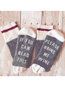 Fashion Letter Cotton Socks (Style V102614)