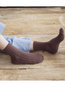 Fashion Plain Polyester Socks (Style V102618)