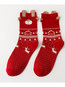 Fashion Print Cotton Blends Socks (Style V102619)