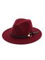 Fashion Plain Felt Hats (Style V102634)