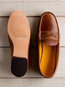 Travel Slip-On PU Loafers (Style V102647)