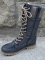 Bohemian Lace Up PU Boots (Style V102650)