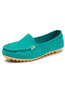 Travel Slip-On Artificial Leather Flats (Style V102659)