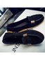 Travel Slip-On Artificial Leather Flats (Style V102659)