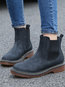 Going Out Slip-On Artificial Leather Boots (Style V102670)