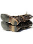 Going Out Adjustable Buckle Artificial Leather Boots (Style V102671)