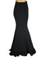 Maxi Mermaid Vintage Strappy Polyester Skirt (Style V200004)