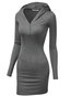 Sheath Polyester Knee Length Dresses (Style V200007)