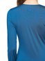 V-neck Midi Slim Cotton Ruffle Blouse (Style V200014)