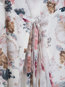 A-line V-neck Floral Print Chiffon Knee Length Dresses (Style V200145)