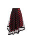 Knee Length A-line Cotton Blends Skirt (Style V200149)