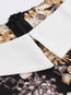 A-line Cotton Blends Midi Dresses (Style V200171)