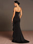 Trumpet Strapless Plain Backless Maxi Dresses (Style V200179)