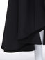 Knee Length Mermaid Asymmetrical Cotton Blends Skirt (Style V200200)