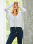 Standard Slim Plain Knitted Strappy Sweater (Style V200204)