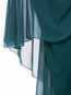 Pencil Round Neck Plain Backless Polyester Knee Length Dresses (Style V200214)
