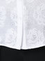 Stand Collar Standard Slim Plain Lace Blouse (Style V200290)