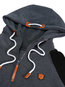 Standard Straight Color Block Hoodie (Style V200307)