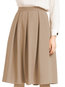 Mid-Calf A-line Patchwork Polyester Plain Skirt (Style V200318)